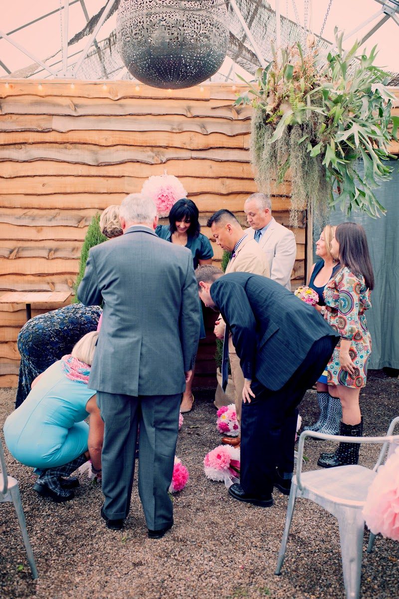 Kelly + Rich, With Hands Held Tightly 17 CircleofLoveforKellyampRichcolor.TerrainatStyers.AlisaTonggCelebrant.JoyeusePhotography