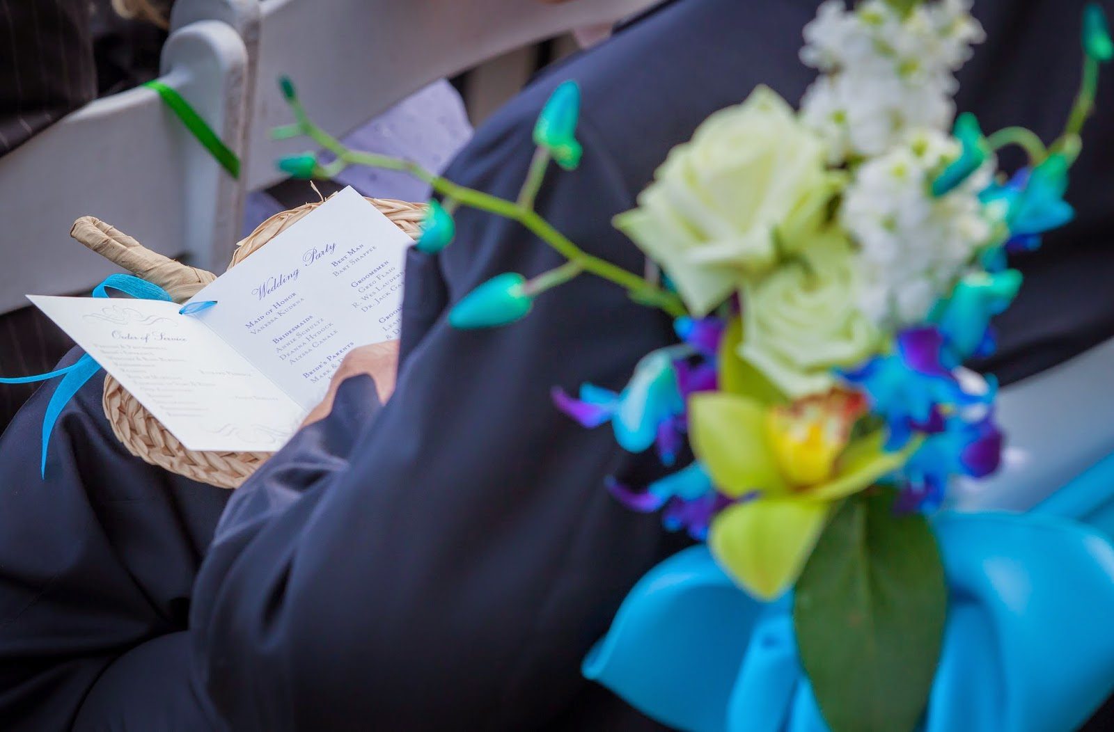 Brittany + Kyle, To Live An Adventure 10 cermony2Bdetails2Bfan2C2Bflowers2Band2Bprogram2C2BAlisa2BTongg2BCelebrant2C2BRichard2BSuter2BPhotography2B