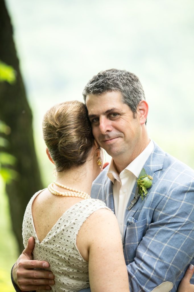 Heather + Nathan, Family Vow Renewal with Kissing on the Lips 11 Heather and Nathan Alisa Tongg Celebrant Family Vow Renewal at The Living Wall at Promise Ridge Jeremie Barlow Photography