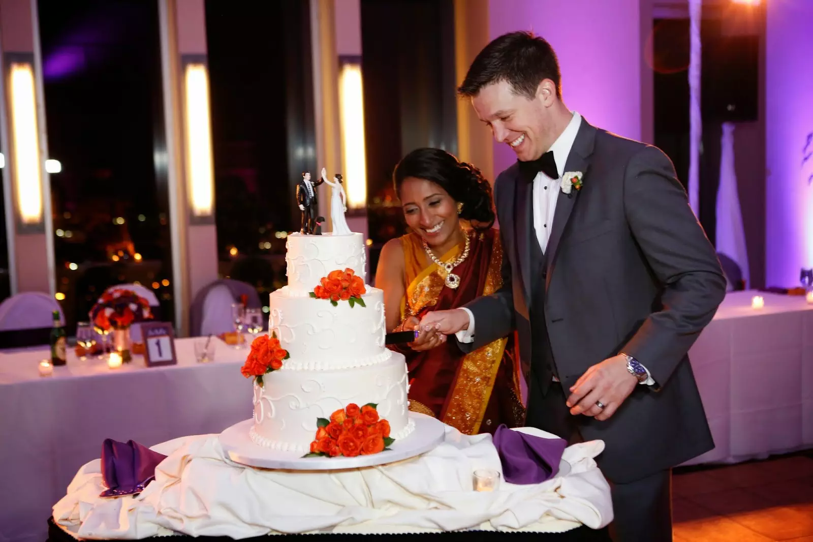 Ganga + Joe, Dreaming Together 1 Ganga2B2B2BJoe2Bcutting2Bcake2Bat2Bthe2BTop2Bof2BThe2BTower2BPhiladelphia2Bwedding.2BAlisa2BTongg2BCelebrant.2BDuca2BStudio