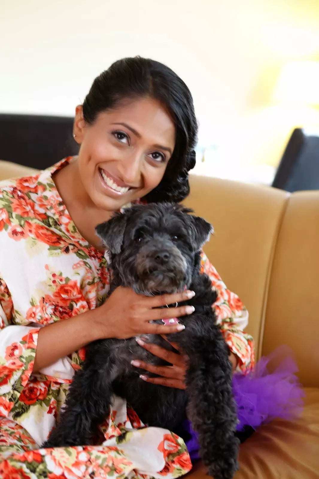 Ganga + Joe, Dreaming Together 3 Ganga2Bwith2Btheir2Bdog2BDaphne2Bbefore2Bthe2BPhiladelphia2Bwedding2Bceremony2C2BAlisa2BTongg2BCelebrant2C2BDuca2BStudio